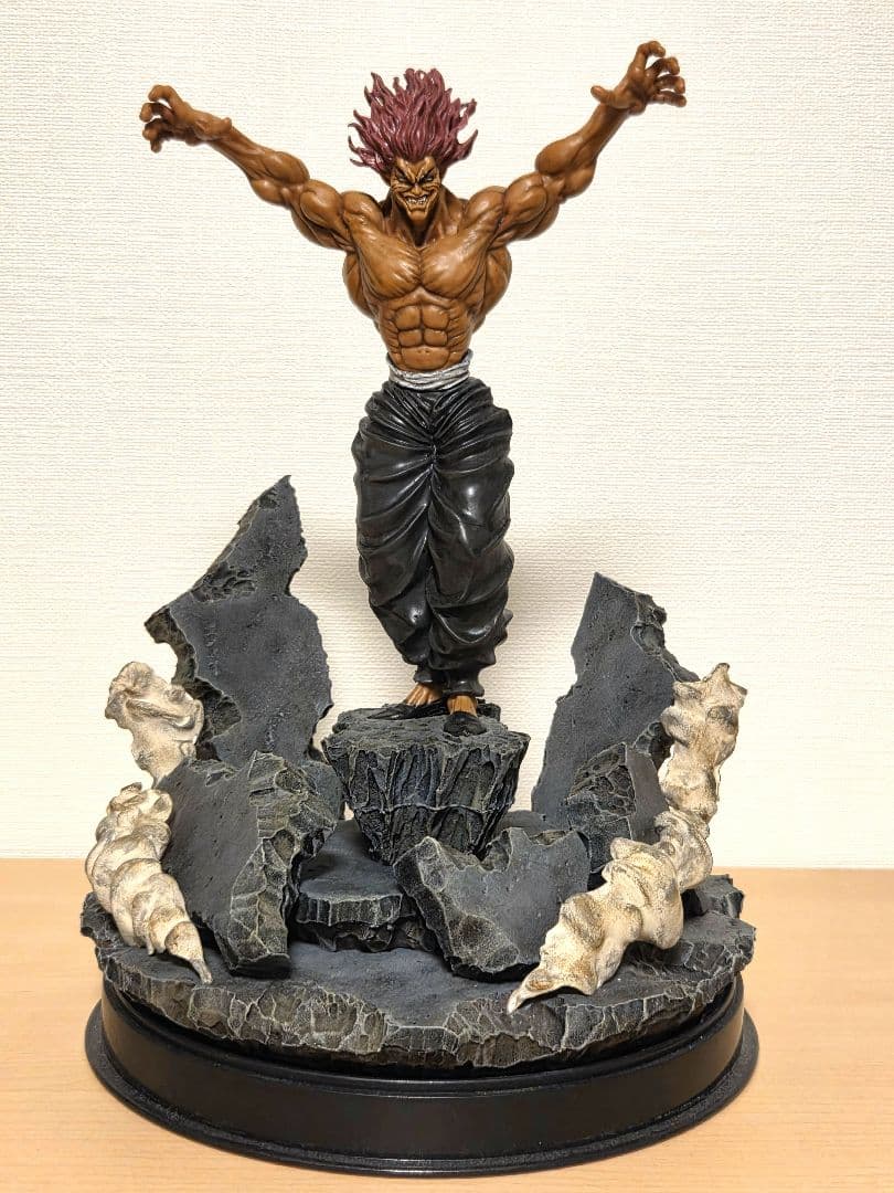 刃牙 オーガ 範馬 勇次郎 フィギュア 自作 ジオラマ