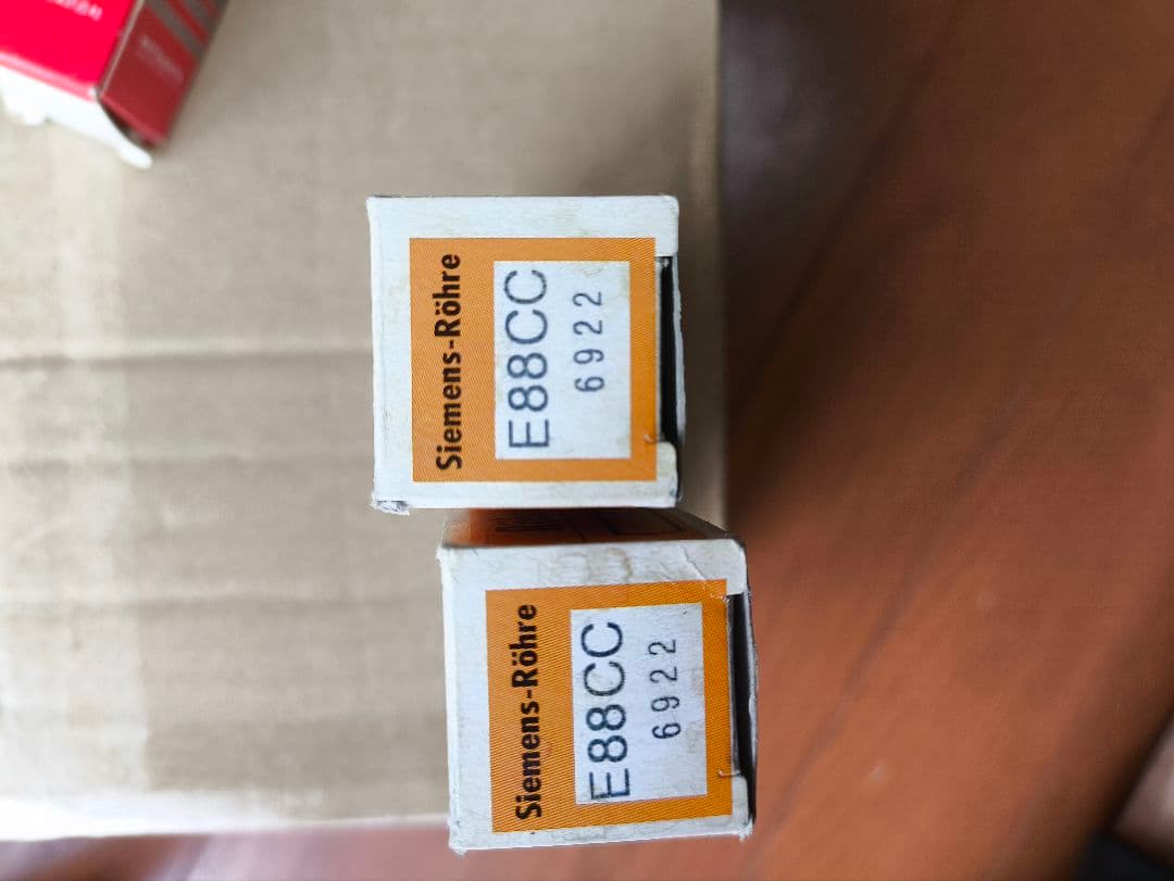 Siemens E88CC Silver Shields 真空管 2個セット