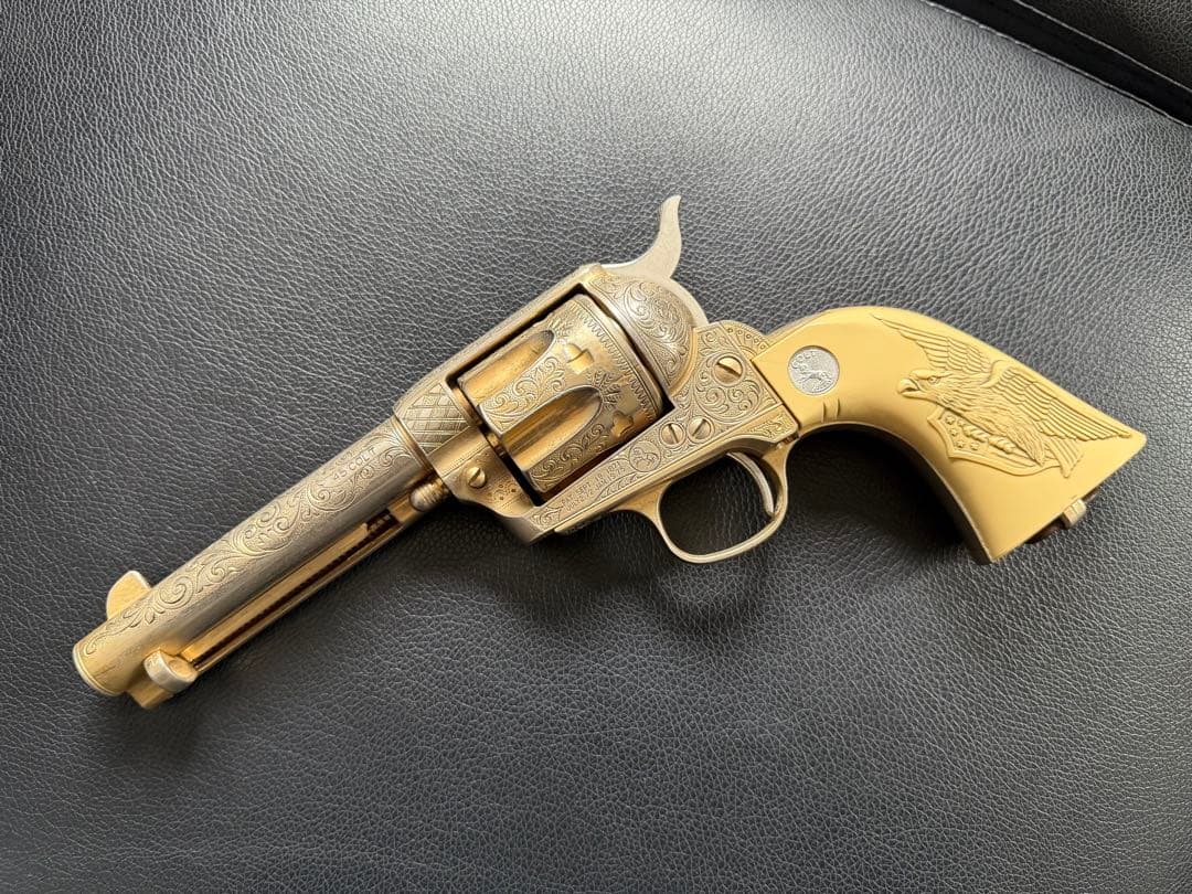 マルシン コルトSAA パットン将軍モデル SMGマーク 銃口閉 ジャンク品