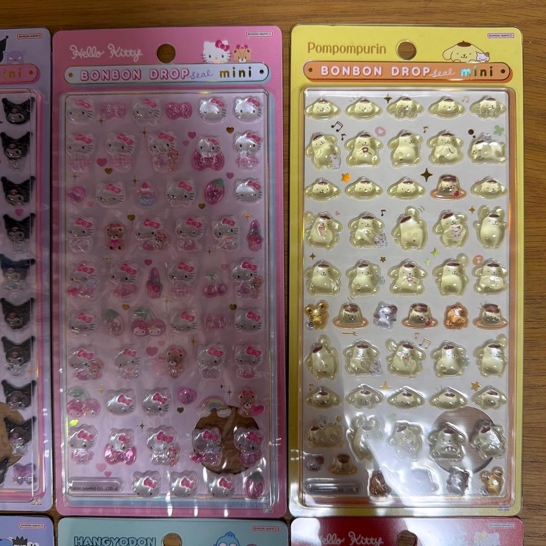 BONBON DROP ボンボンドロップシール ミニ サンリオ 8種類セット