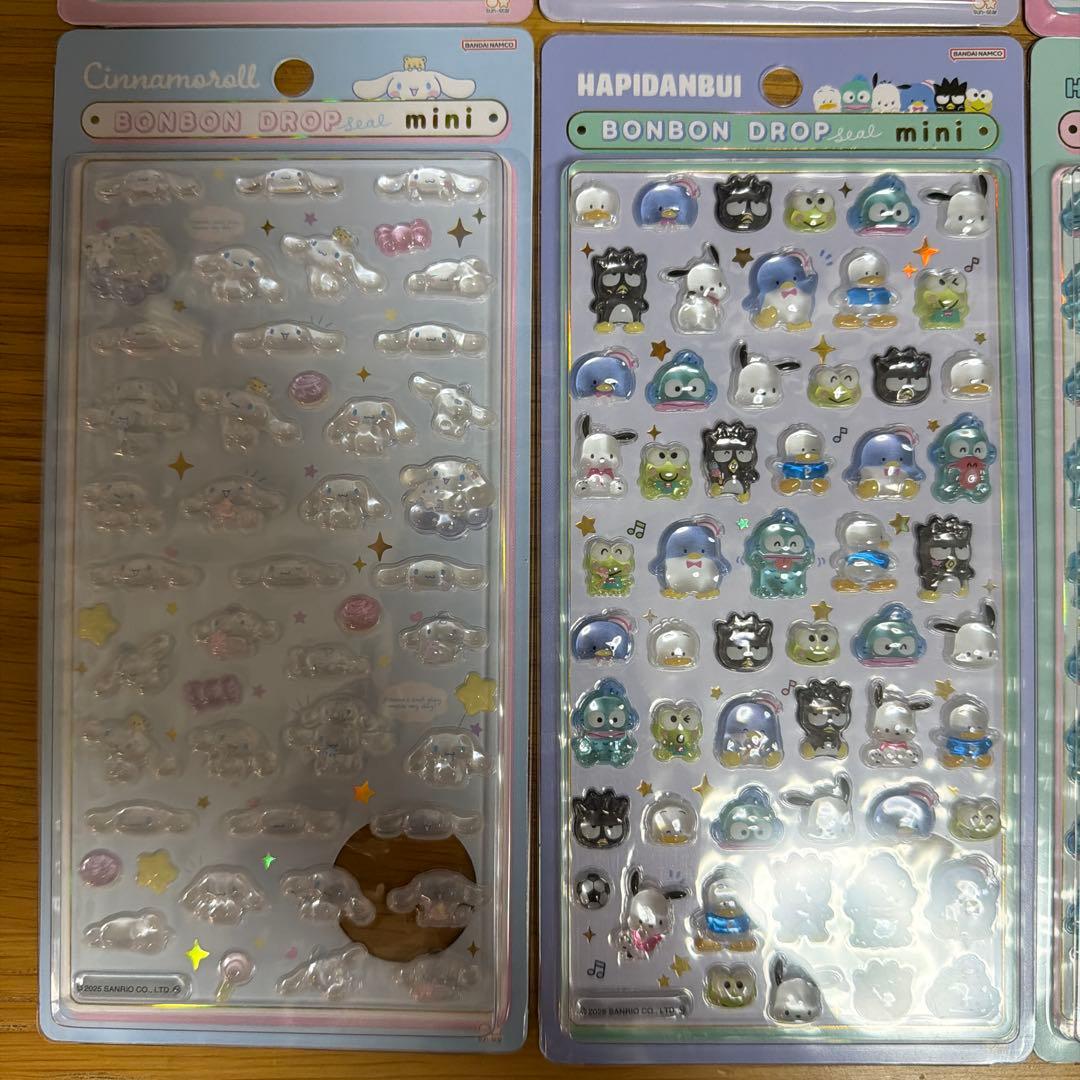 BONBON DROP ボンボンドロップシール ミニ サンリオ 8種類セット