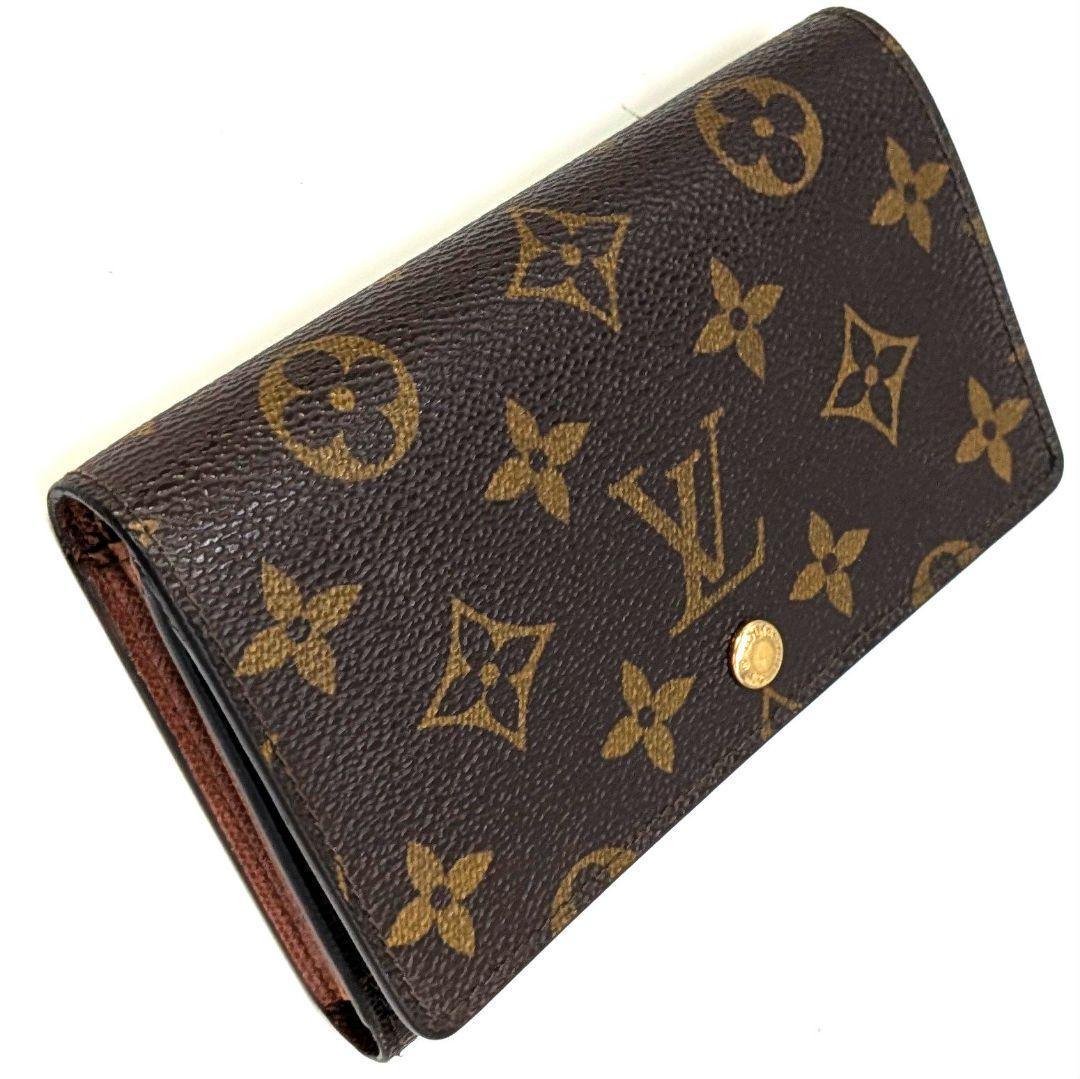 ルイヴィトン モノグラム ビエ トレゾール 折り財布 A51