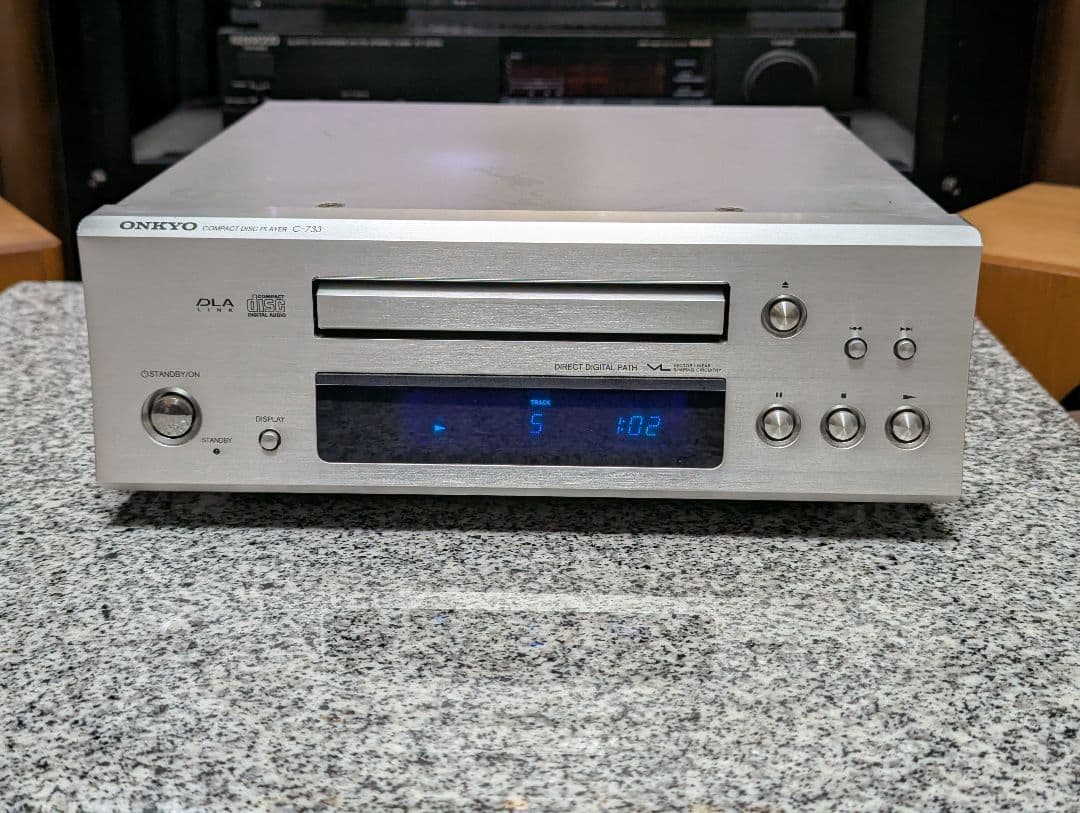 onkyo c-733 CDプレイヤー 動作品！