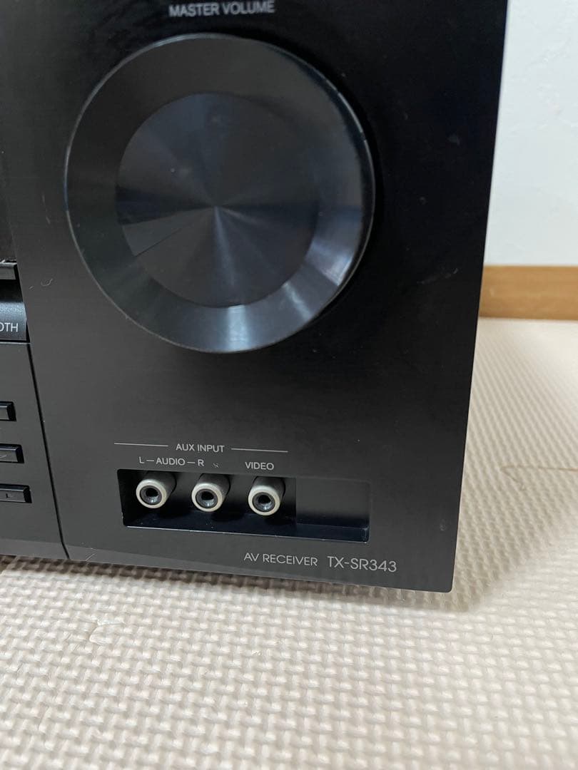 【極美品】ONKYO オンキョー TX-SR343 AVレシーバー リモコン付属