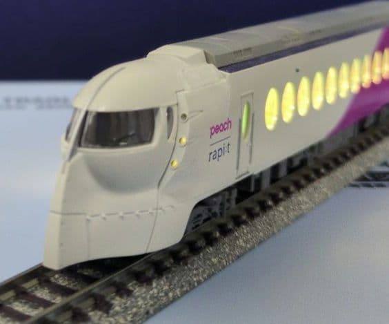 鉄道模型 南海50000系 Peachラピート ハッピーライナー 室内灯完備！