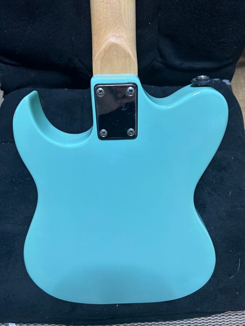 エレキギター テレキャス風変形。ミントグリーン
