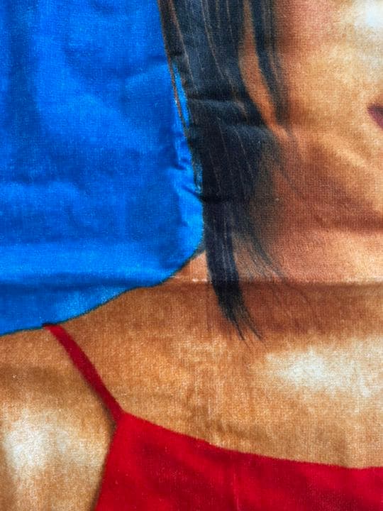 超激レア　MEGUMI等身大タオルケット