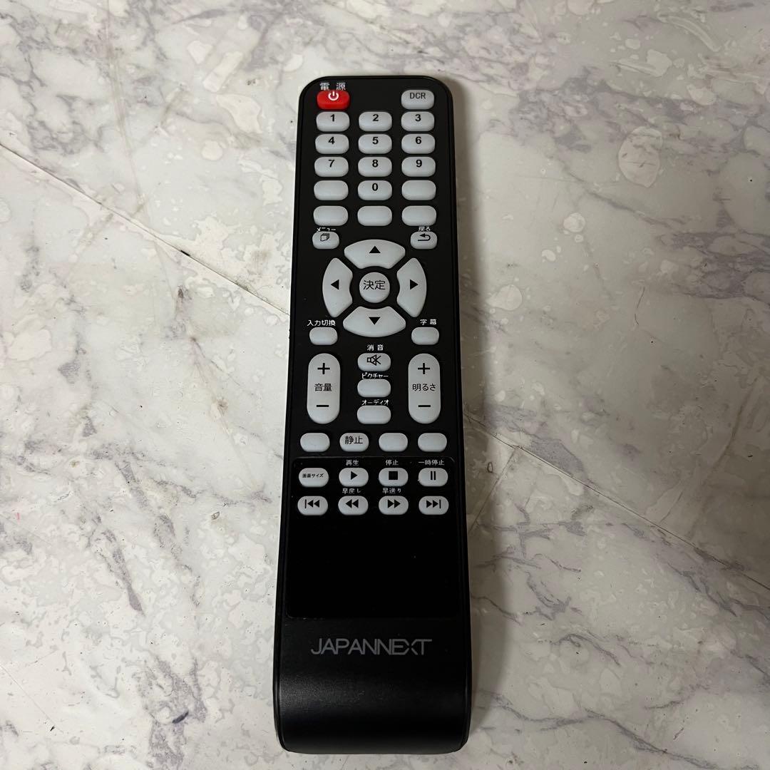 即日受渡❣️全国送料込ジャパンネクスト43型4K液晶モニターリモ付スピーカー箱有