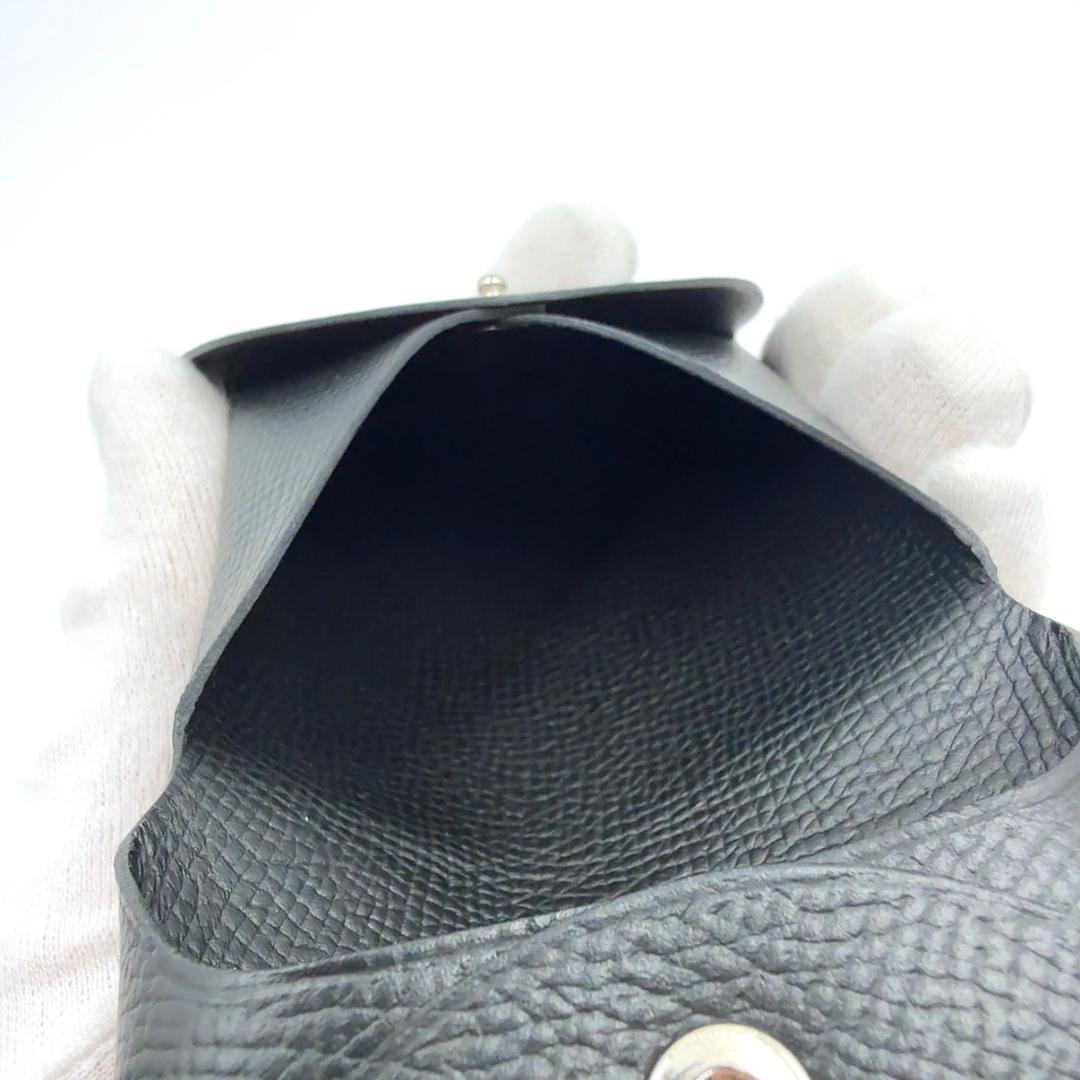 ◇エルメス◇エプソン/バスティア/ケース/刻印:Z/ブラック/小銭入れ