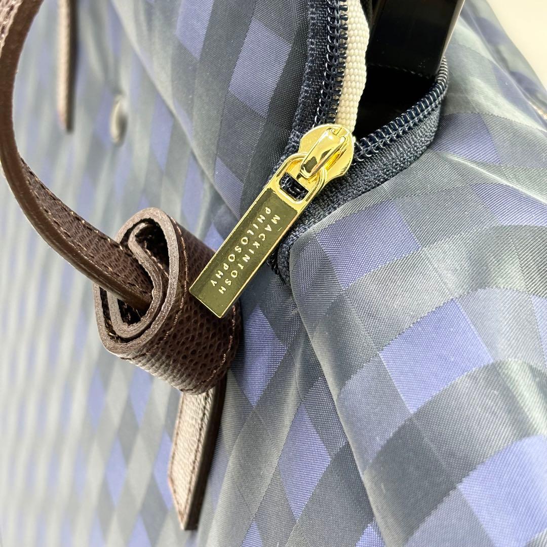 極美品✨マッキントッシュフィロソフィー　チェック キャリーケース　ユニセックス