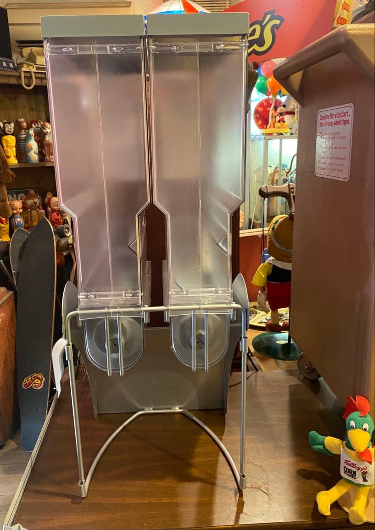 ケロッグ　シリアルディスペンサー　激レア　特大　ホテル 店舗　ビンテージ