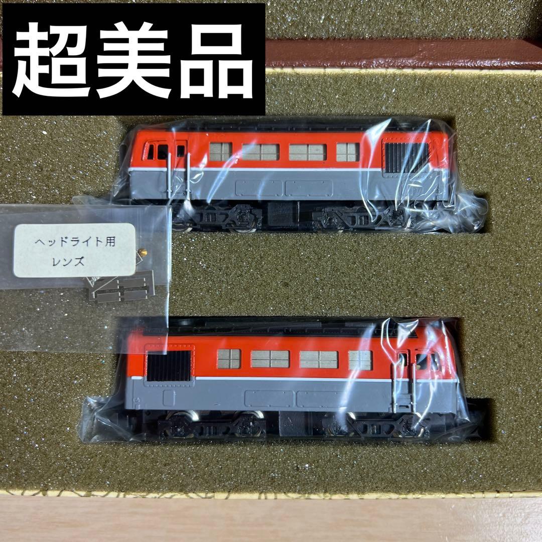 鉄道模型　Ｎゲージ　ワールド工芸　国鉄DD 50-1次型　朱、グレー仕様