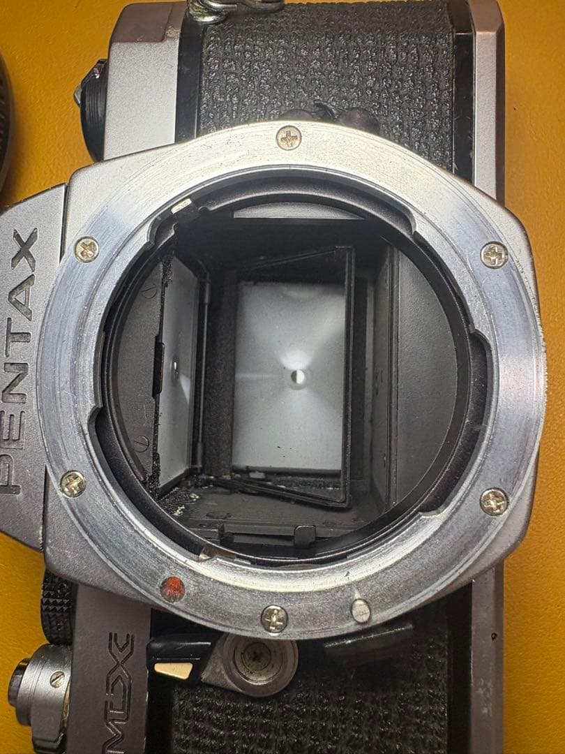 PENTAX MX 一眼レフカメラ レンズ 2個セット 作動