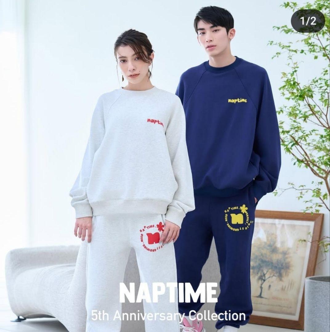 【新品未開封】Naptime　Nissy　プルオーバー　ネイビー　セットアップ