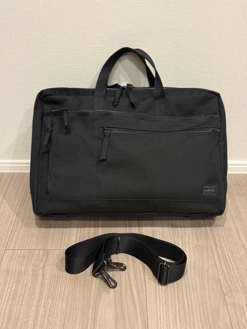 POTER ビジネスバッグ　ブラック　中古美品