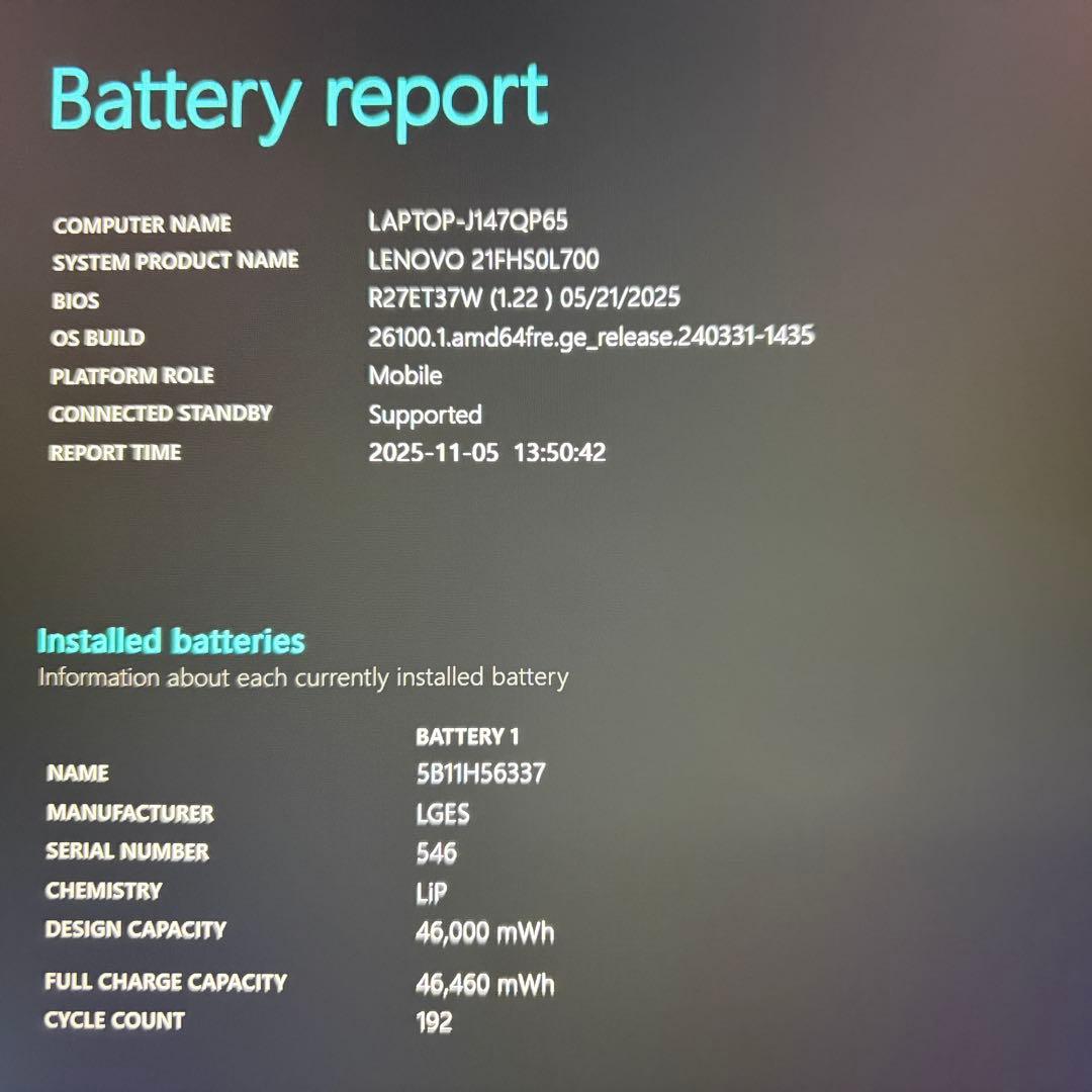 美品 ThinkPad L13 Gen4 第13世代 i5 16GB 256GB