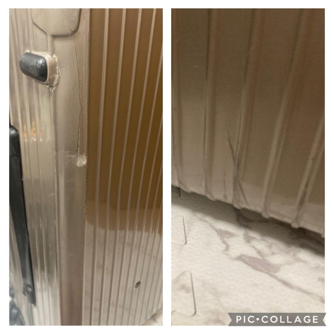 RIMOWAサルサ 97L 4輪ス ーツケース正規品　美品 軽量　金　限定　日本