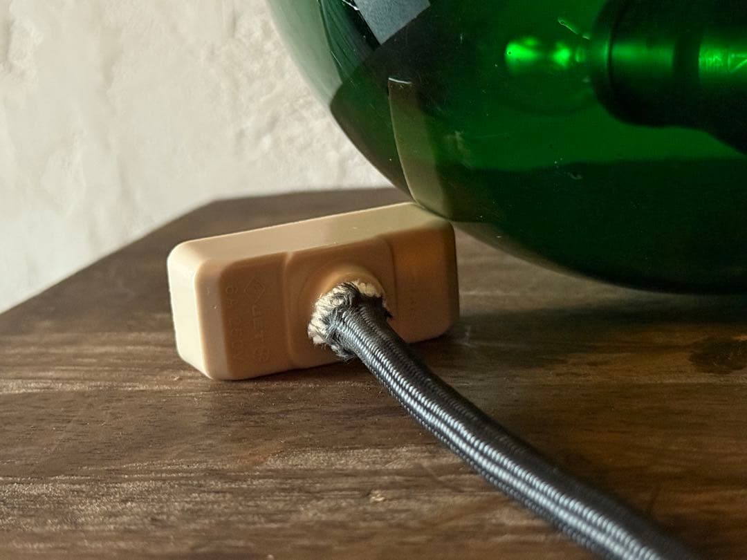 ガラス ペンダントライト 時代物 電笠 電傘 レトロ ヴィンテージ 間接照明