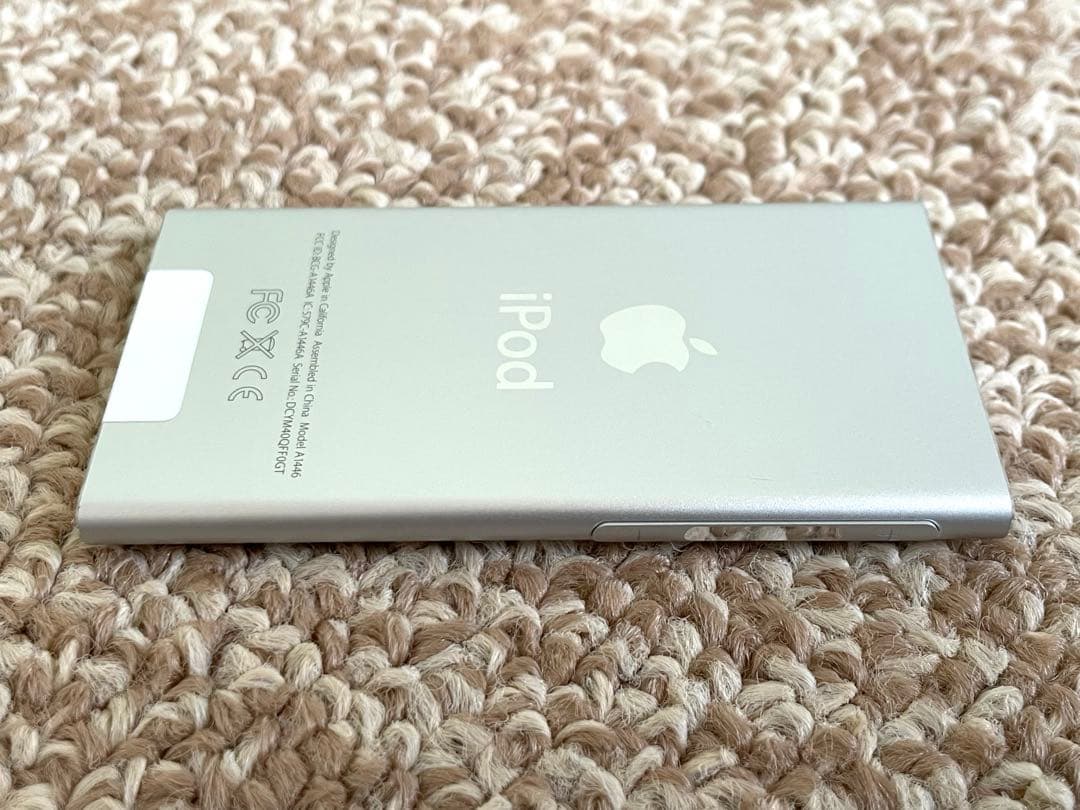 ☆美品 動作確認済 iPod nano 第7世代 シルバー Bluetooth