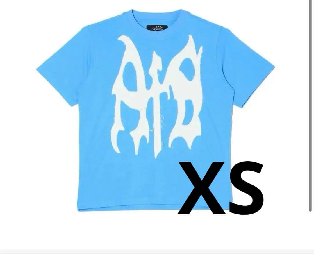 希少サイズ 即完売品 AFB Tシャツ 水色