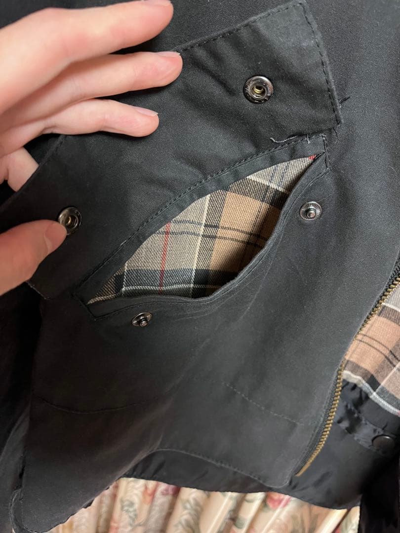 【希少サンプル品】Barbour INTERNATIONAL BIKE JKT