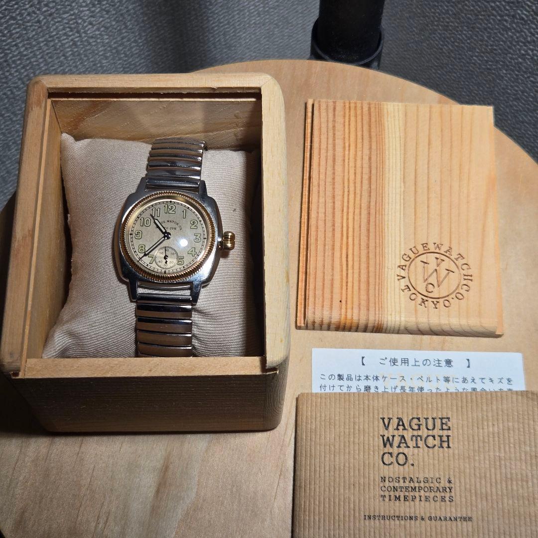 VAGUE WATCH CO. クォーツ時計 シルバー/ゴールド