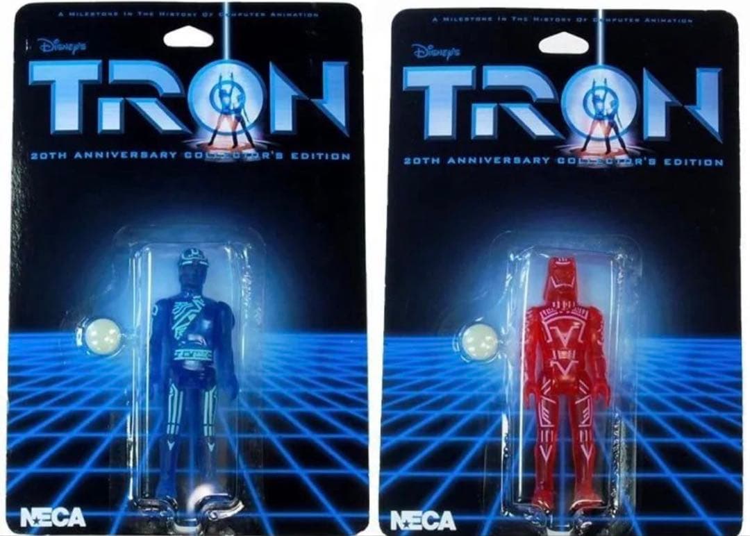 s*8様 NECA/ネカ　TRONアクションフィギュアSET B