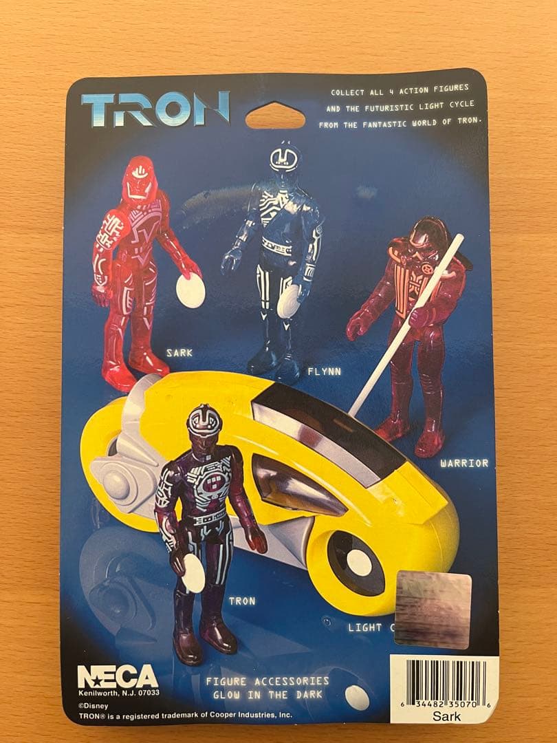 s*8様 NECA/ネカ　TRONアクションフィギュアSET B