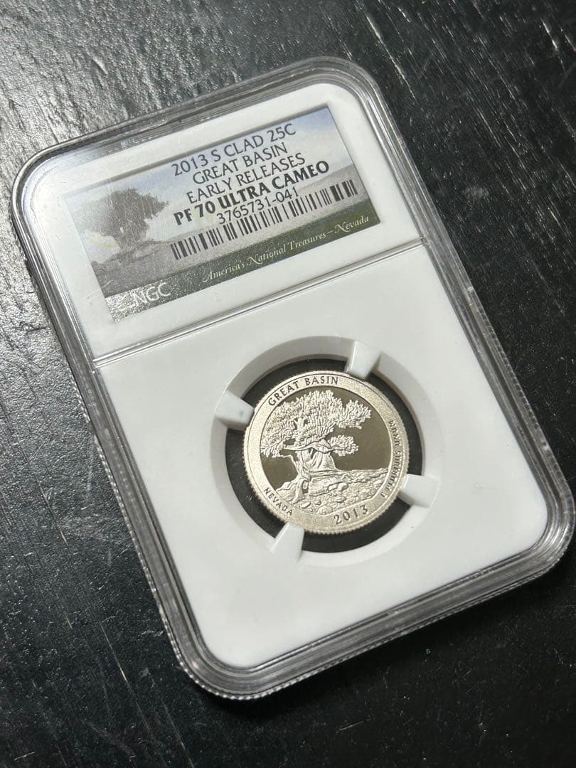 ☆*☆様 【NGC】2013 アメリカ25セント GreatBasin PR70