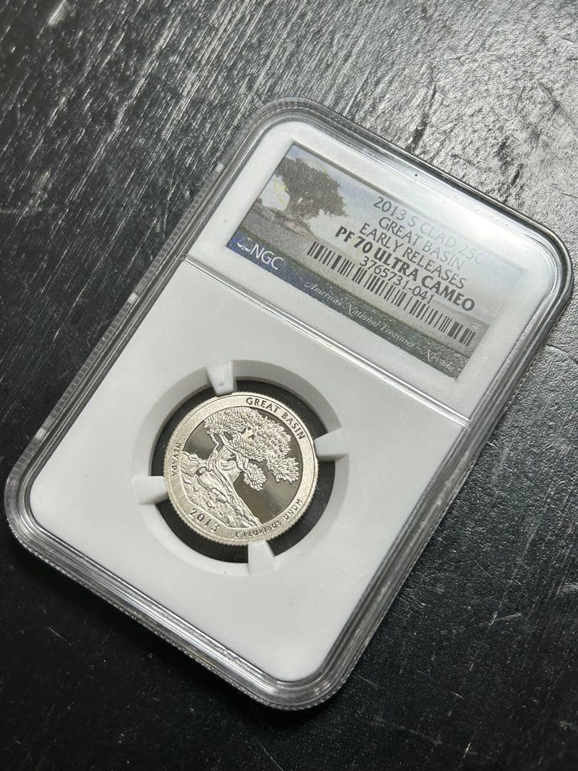 ☆*☆様 【NGC】2013 アメリカ25セント GreatBasin PR70