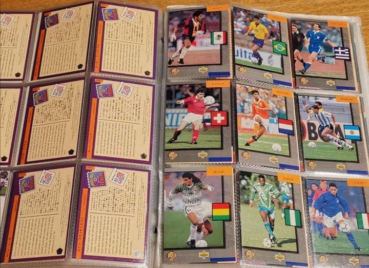 【コンプリート品】UPPER・DECK日本語版 USA 94バッジョ、ロマーリオ