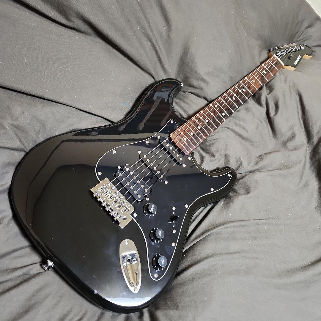 分解洗浄整備調整済み SELDER strat type black SSH