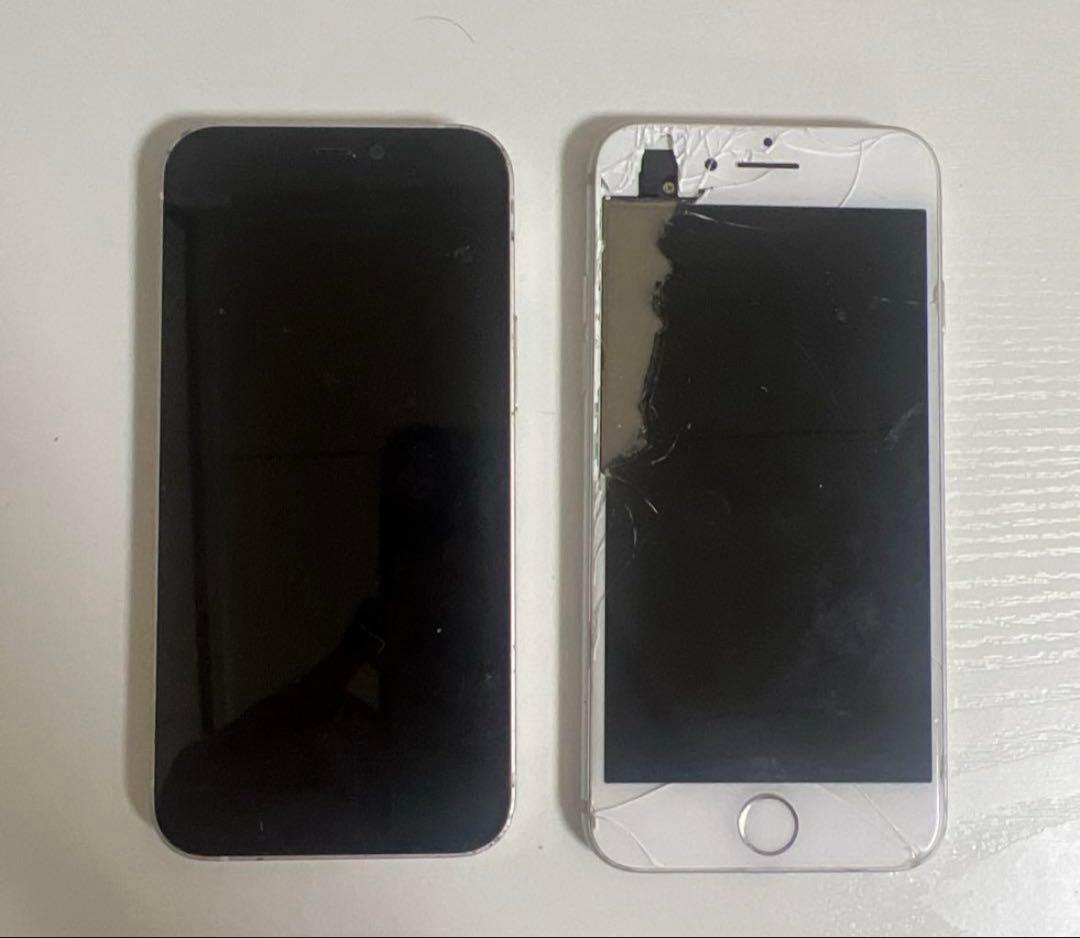 iPhone 7 と 12mini ジャンク セット