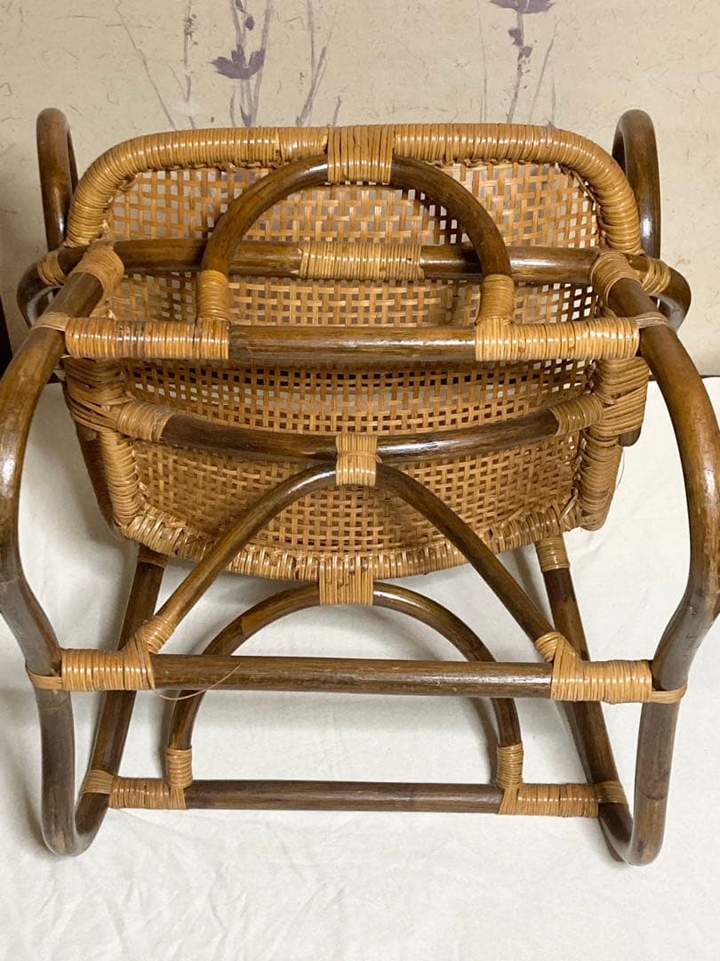 エトセトラ！　【アンティーク】 籐ラタン チェア②