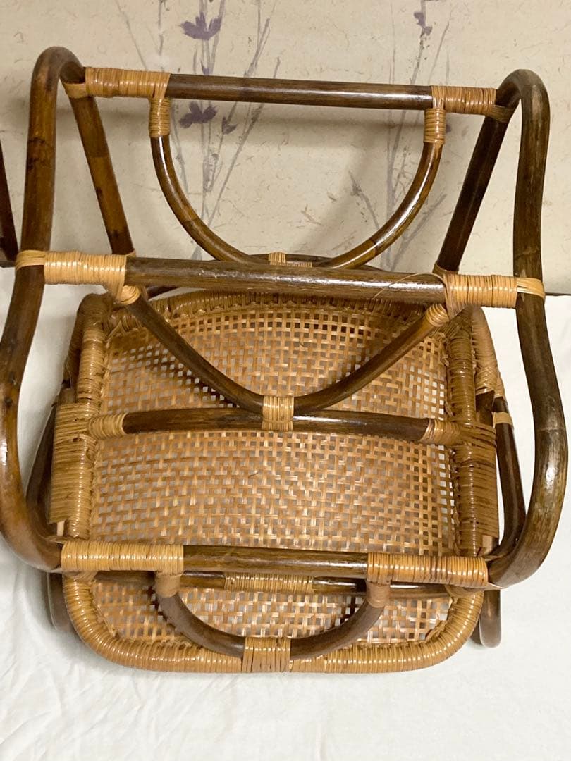 エトセトラ！　【アンティーク】 籐ラタン チェア②