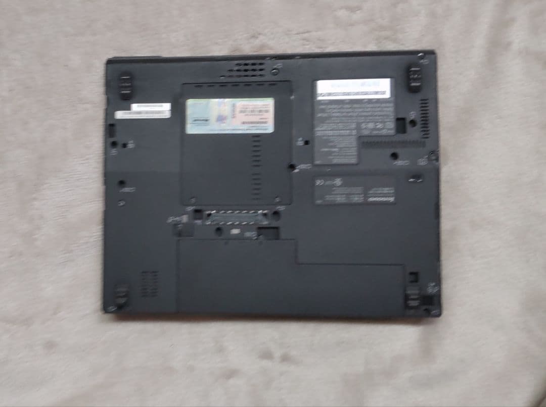 Thinkpad X61s ドッグステーション&予備LCD付き