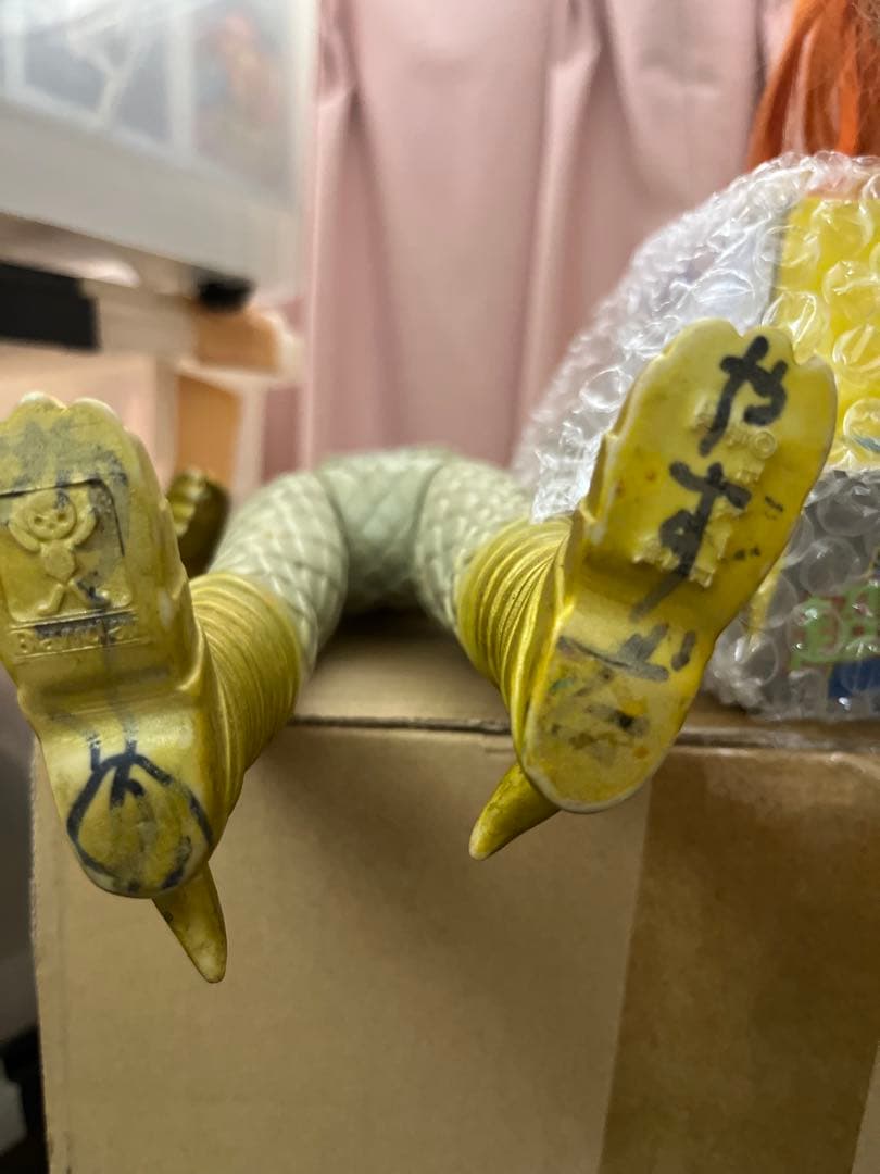 変身忍者嵐　面取れ　ジャイアントサイズ　当時物