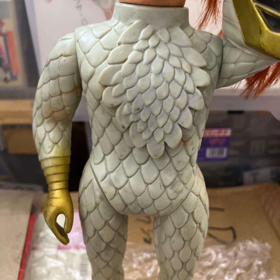 変身忍者嵐　面取れ　ジャイアントサイズ　当時物