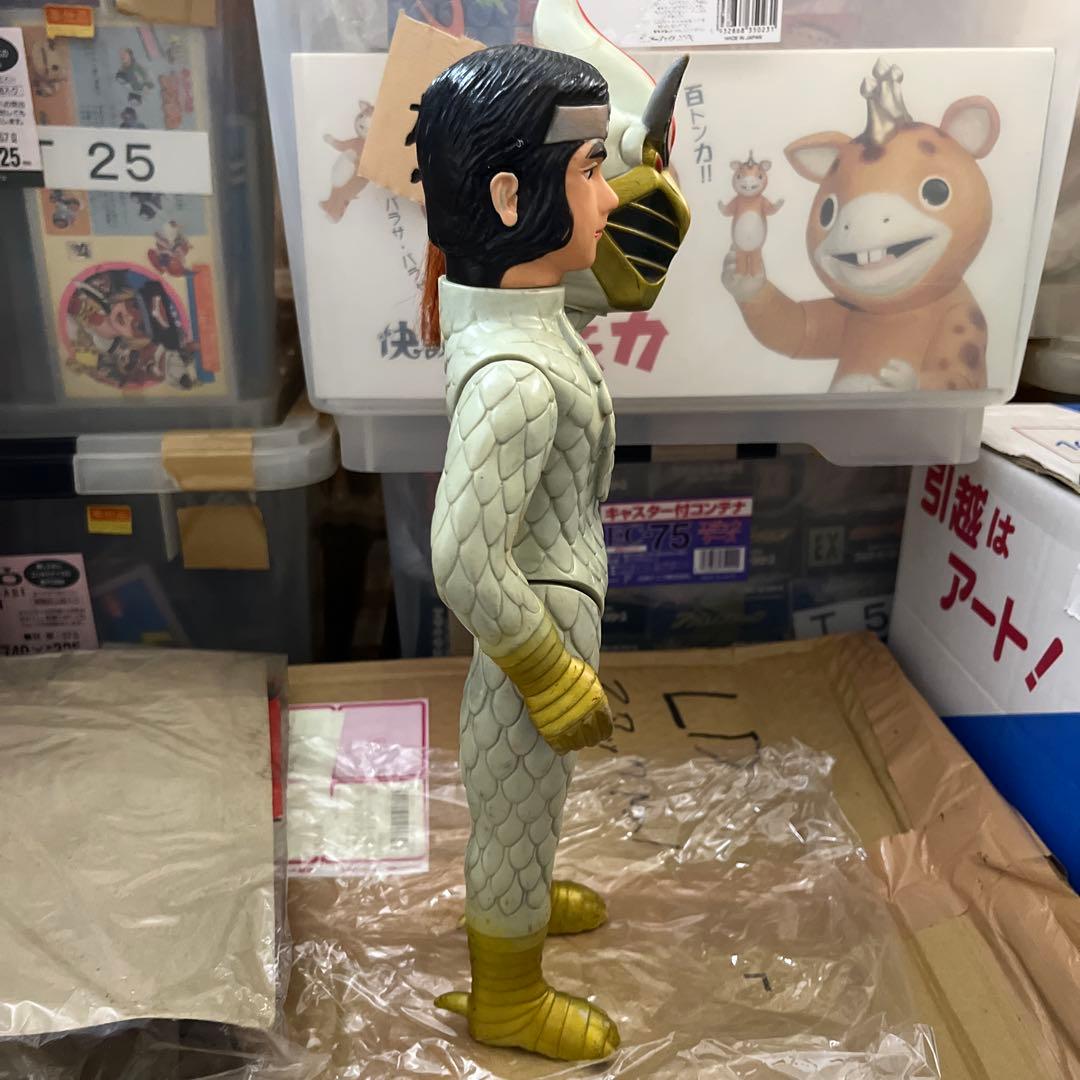 変身忍者嵐　面取れ　ジャイアントサイズ　当時物