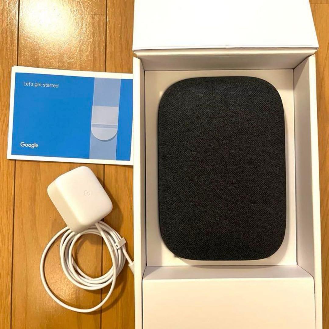 Google Nest Audio スマートスピーカー チャコール