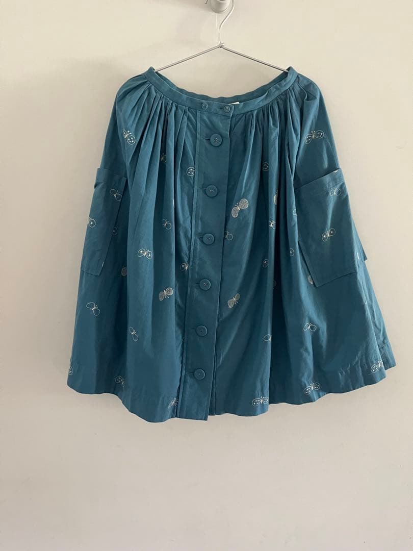 ミナペルホネン スカート ちょうちょ