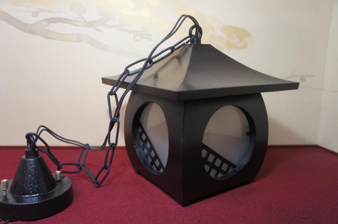 ☆ 灯篭 灯籠 吊り灯篭 照明 チエーン送料込み