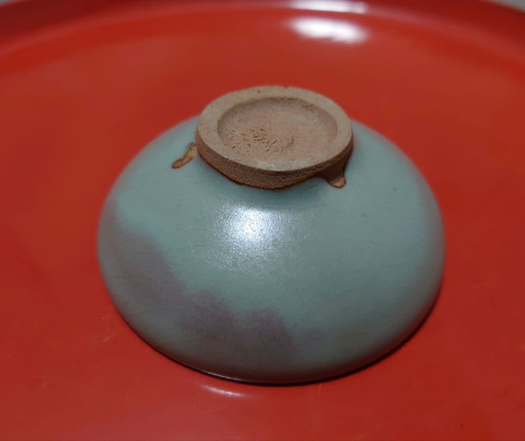 鈞窯杯　金〜元時代　中国陶磁　骨董　茶杯