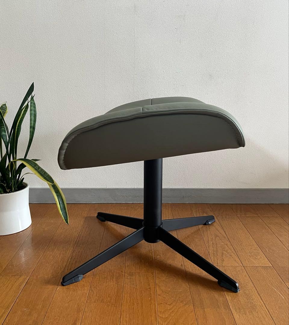 galaxy 本革　オットマン　ノルウェー　北欧　美品　2025年製　エコーネス