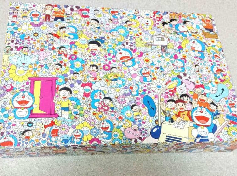 訳あり ドラえもん展 ジグソーパズル 1000P 村上隆 早いもの勝ち糊無し箱傷