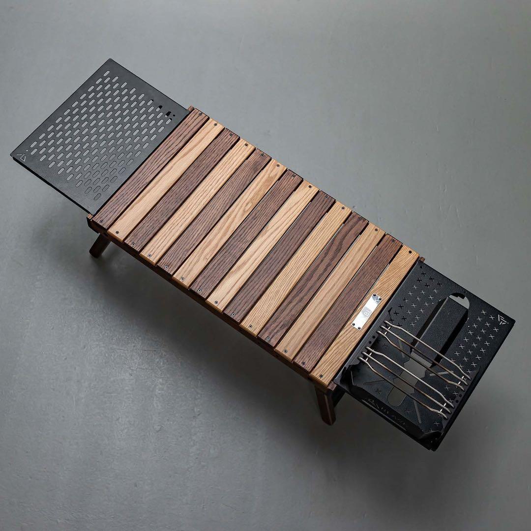 ハレテーブル　BX+五徳+通常アイアンプレート　日昇セット