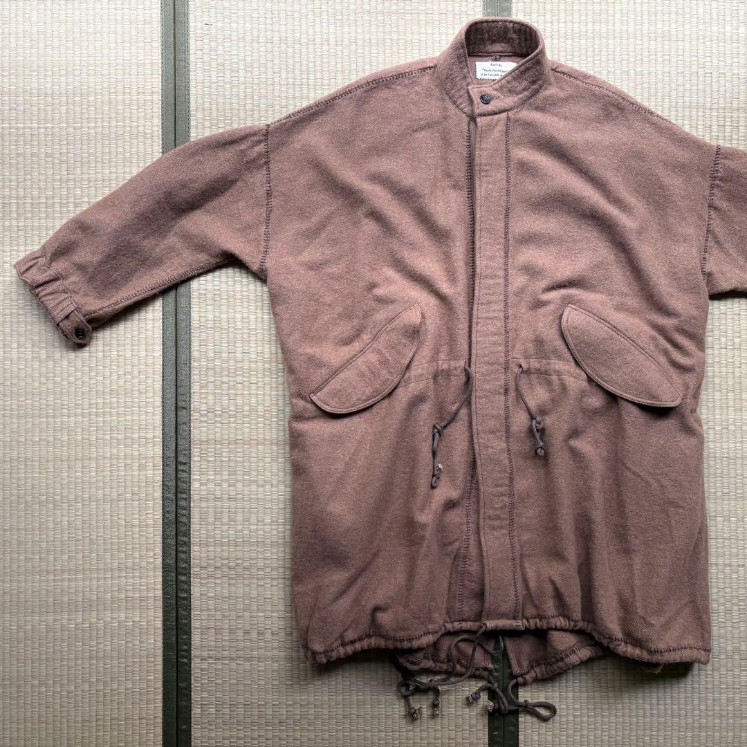 ジャケット・アウター kaval blanket stitched stand collar coat