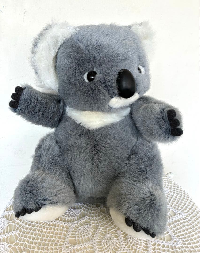 昭和レトロ　レア　ファースト社　グレー　コアラ 日本製　80s 90s 00s