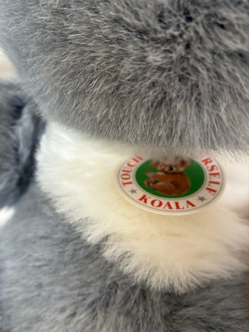 昭和レトロ　レア　ファースト社　グレー　コアラ 日本製　80s 90s 00s