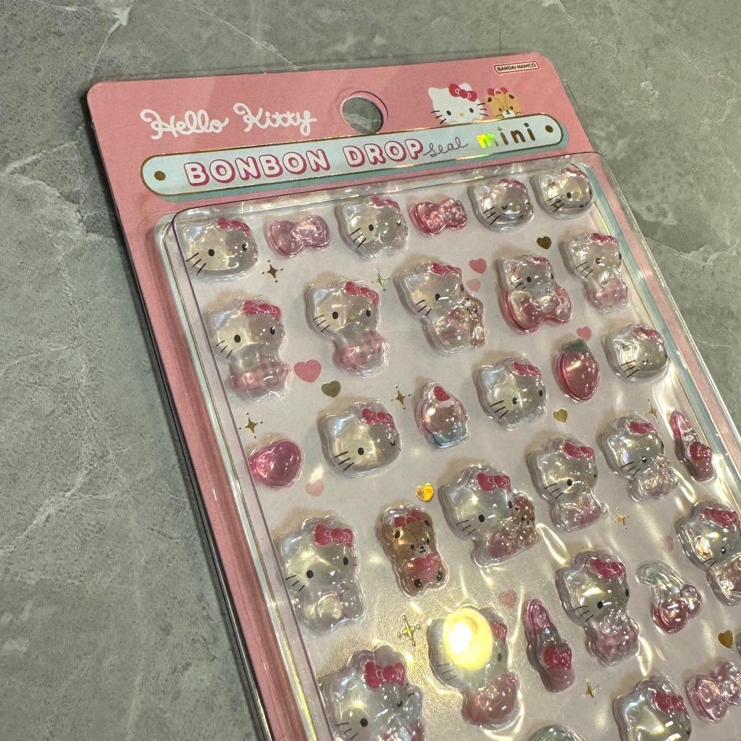 【国内正規品】サンリオ　ボンボンドロップシールmini コンプ 8種　セット